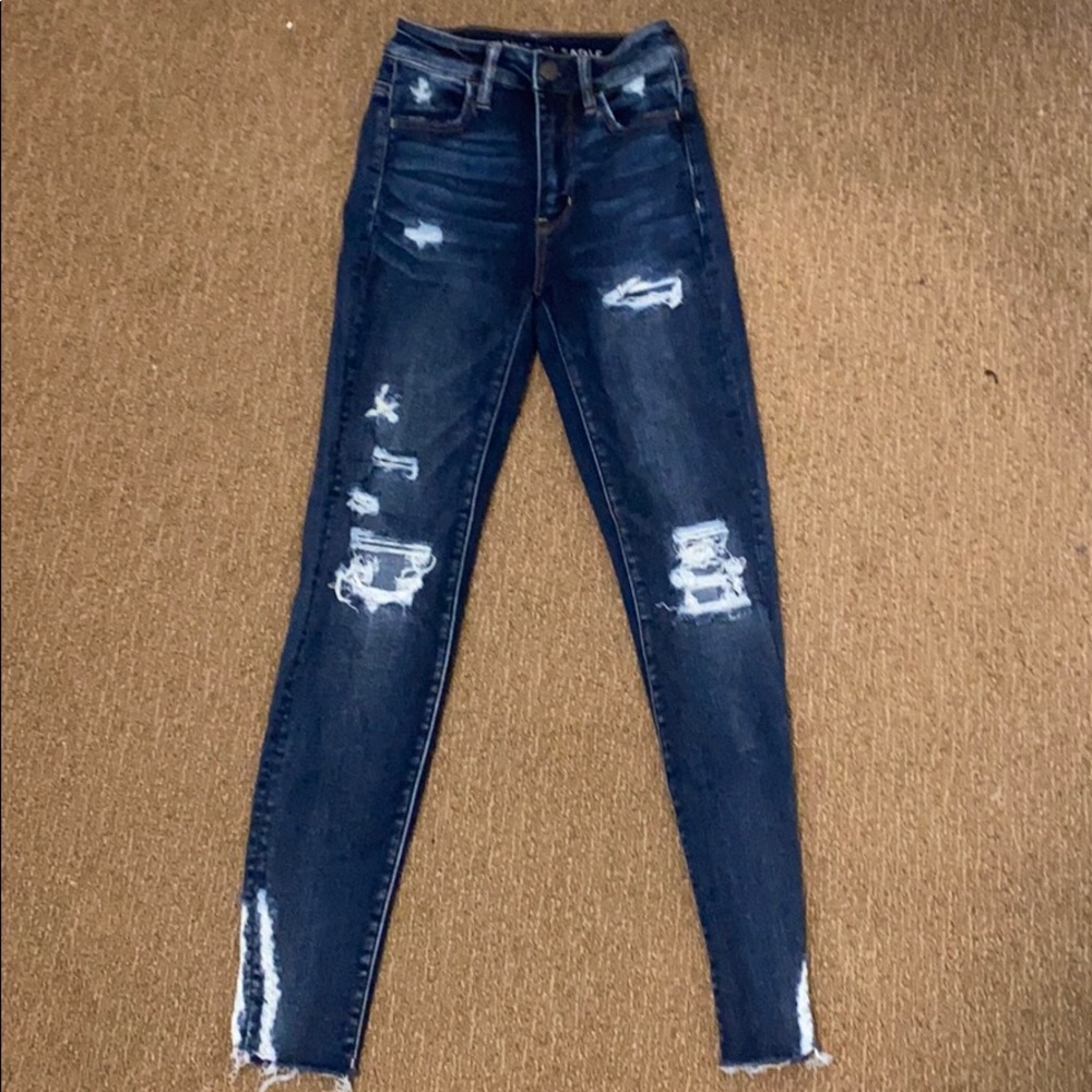 High waisted Jeans